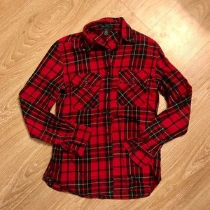 Ralph Lauren Red Flannel